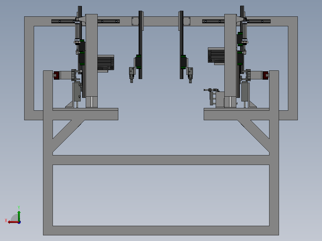 模型汇总后视图