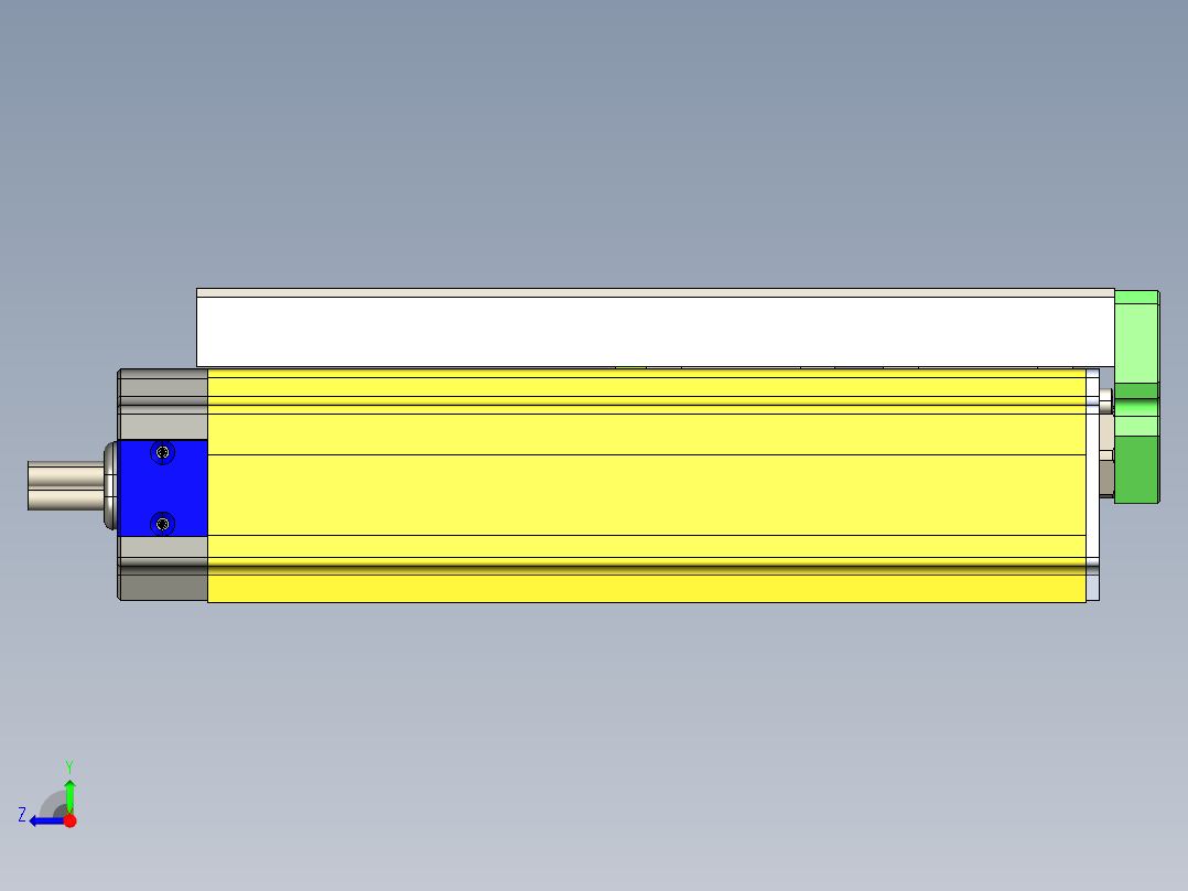 威洛博LES小滑台LES25-Lxx-S100-BL右视图
