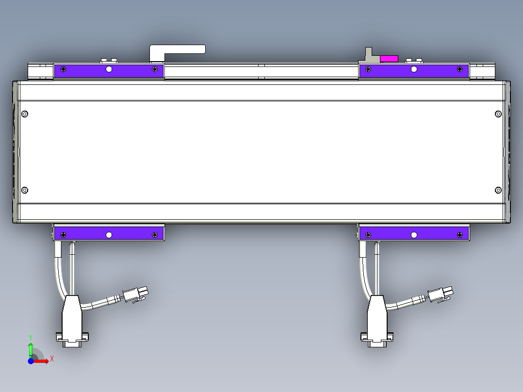 威洛博VL系列直线电机模组-2VL14S1-S150前视图
