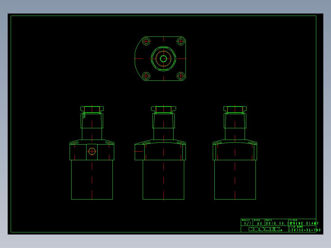 KOSMEKLT0750-SL-Y60多系列多零件图纸模型多系列多零件图纸模型