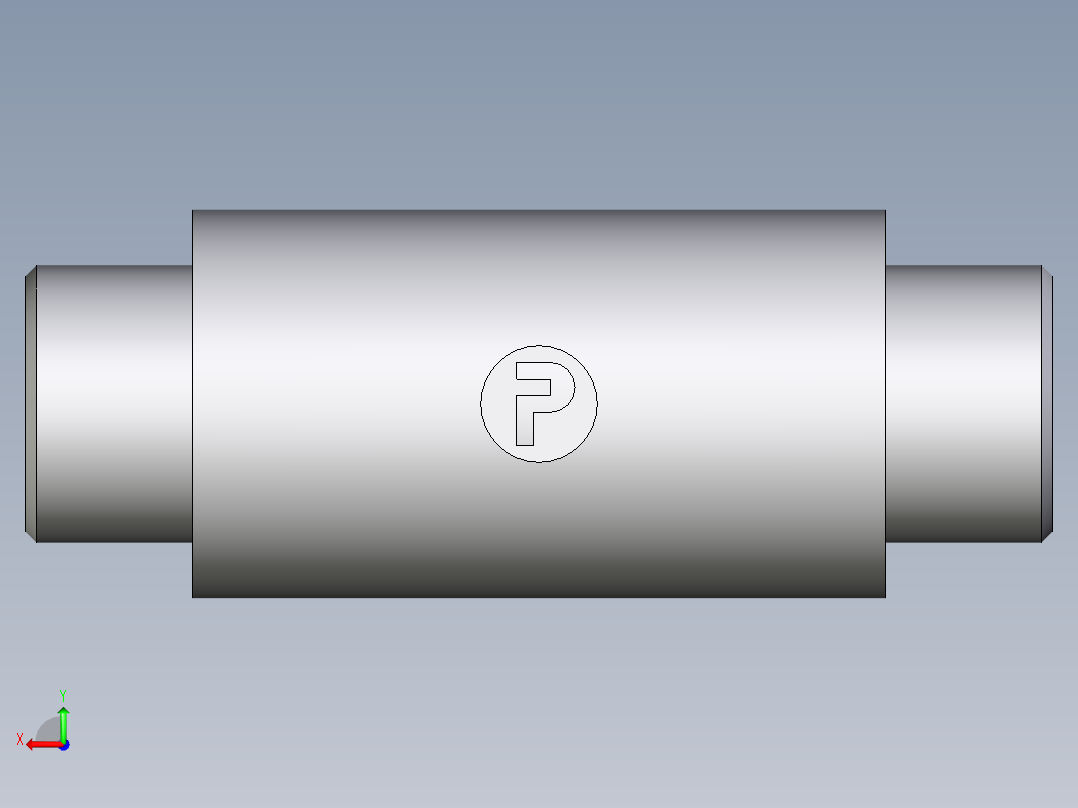 卡套式工业通用硬管接头EO_Weld_bulkhead_fitting_ESV12S71X后视图
