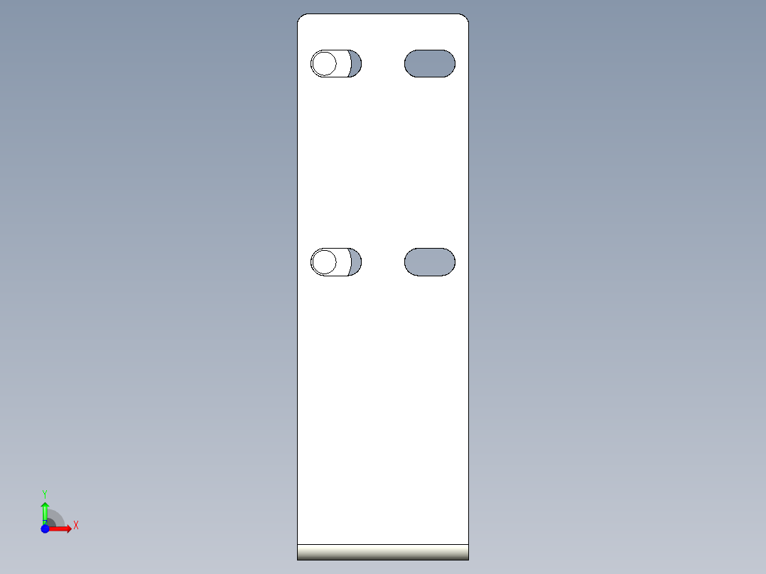 基恩士PZ-B02_kc图纸模型前视图