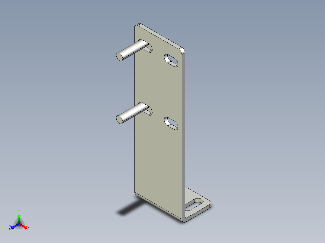 基恩士PZ-B02_kc图纸模型正等轴测图