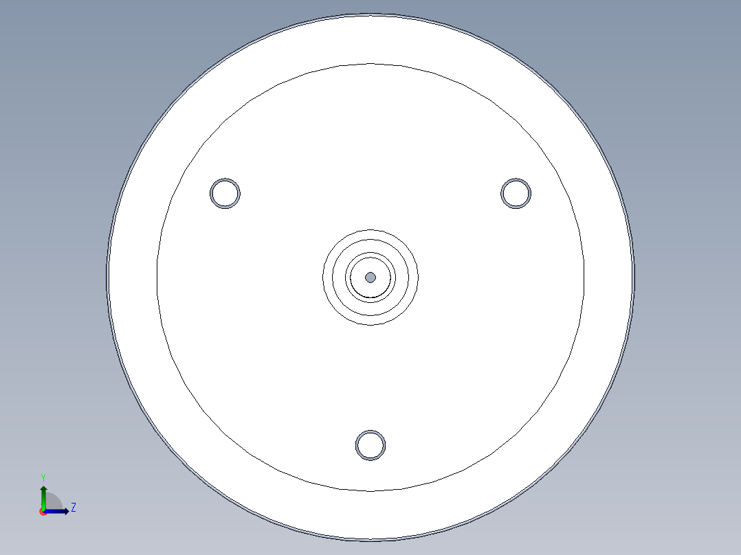 5种3J中实指形动力夹头模型596669==50左视图