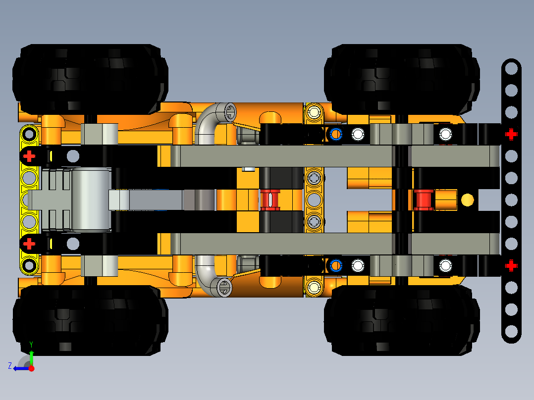 lego-42135-monster-jam-el-toro-loco.1-乐高玩具赛车右视图