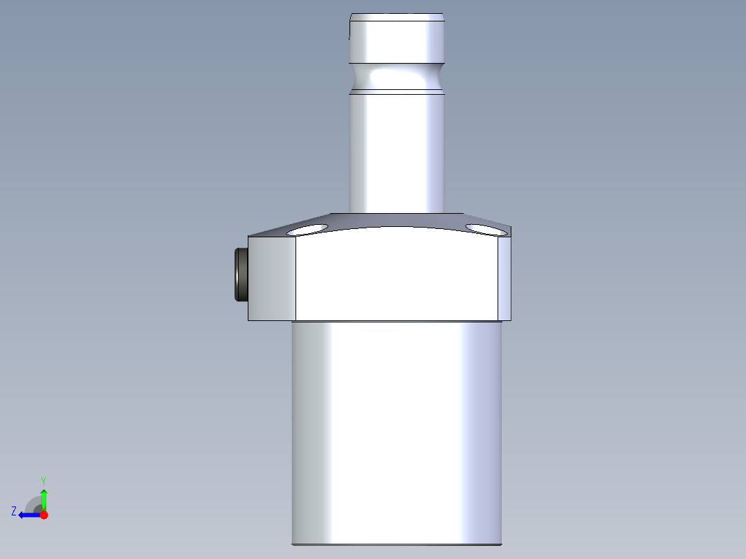 KOSMEKLT0550-CR-F多系列多零件图纸模型多系列多零件图纸模型右视图