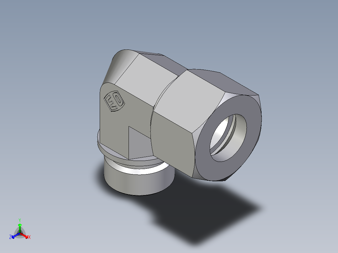 卡套式工业通用硬管接头EO_Male_stud_elbow_WE20SMCF