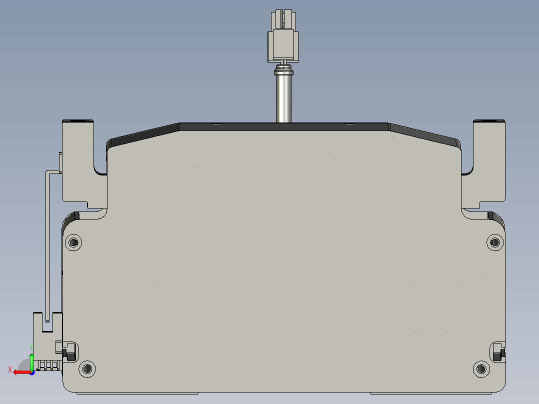 东锦丝杆传动-直线滑台模组DH210-C-L10-S550-BC-P750W-C3后视图