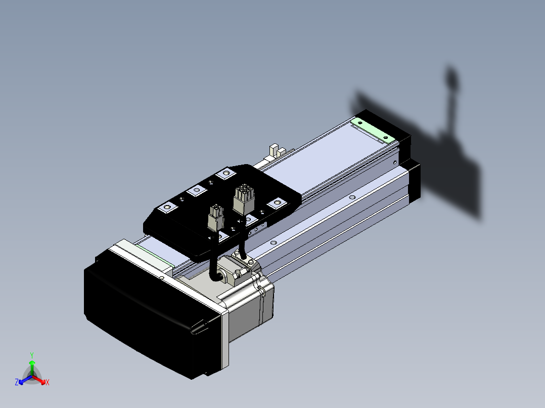 威洛博CH8-LXX-S100-BL-T20-C3正等轴测图