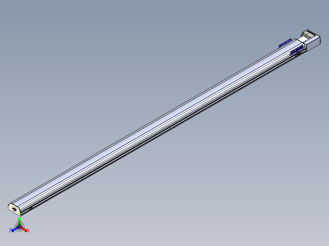 同步带滑台-半封闭B17H-L50-S3600-R-P75-D3