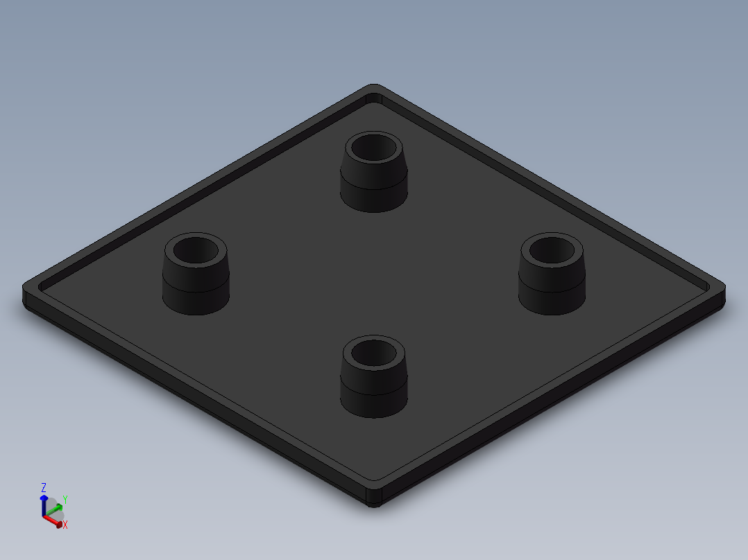 铝型材及其附件4.11.45.9090正等轴测图