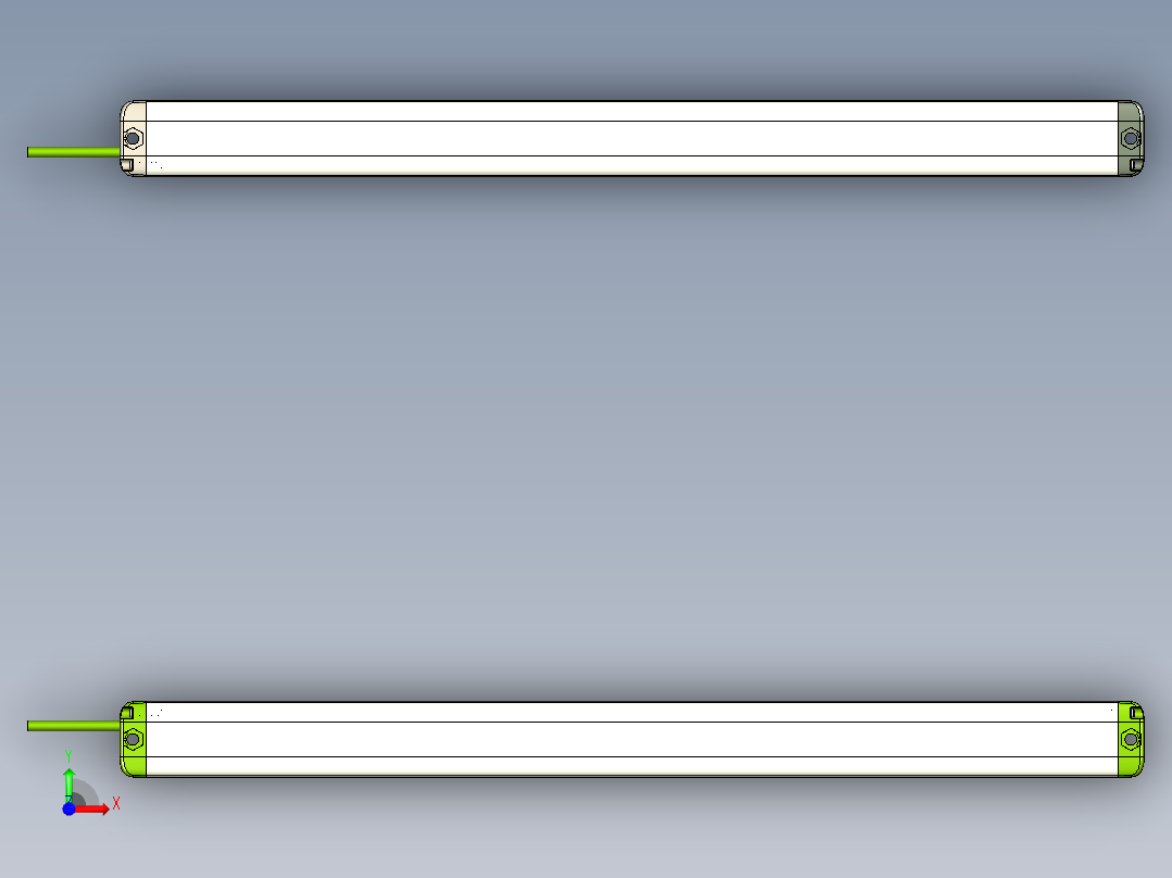 安全_区域传感器H2TLS3610_3D前视图