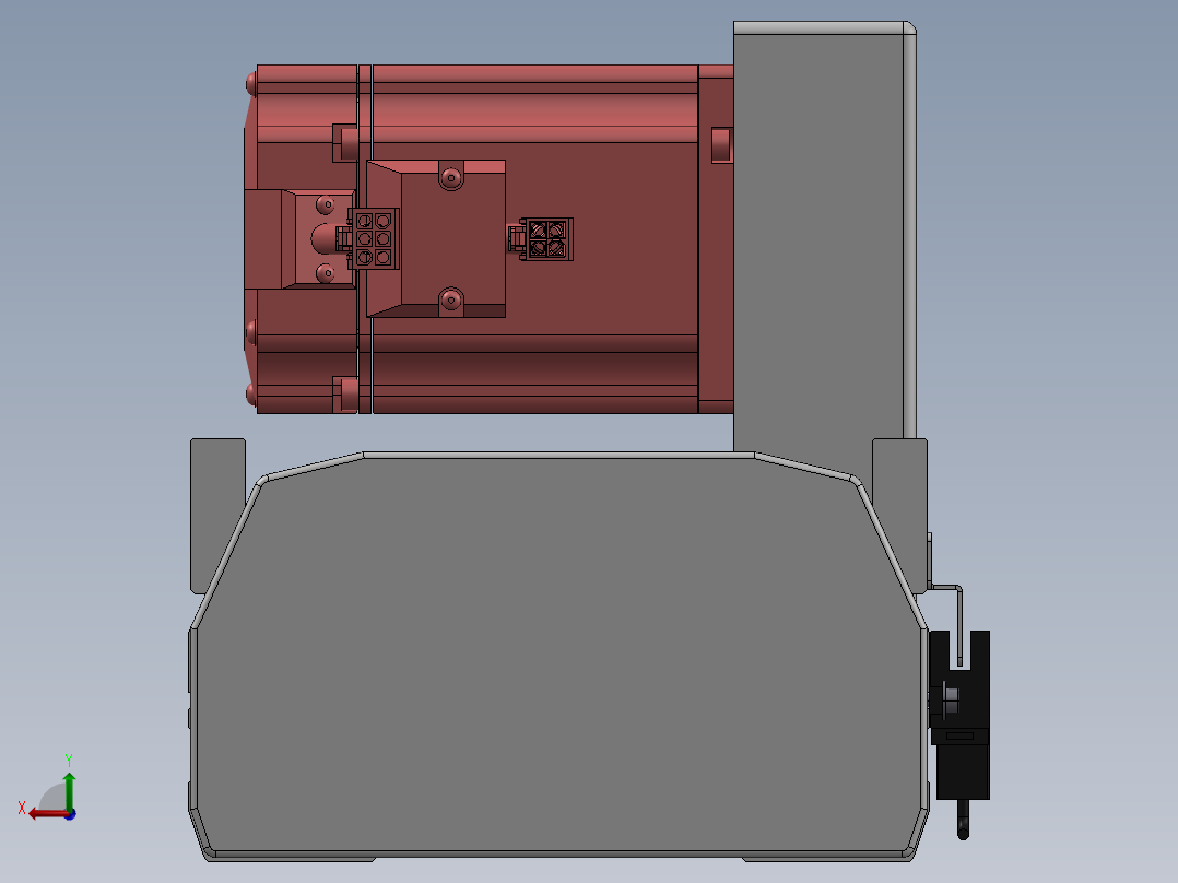 精密模组MT170-L125-900-LU-M75-C4后视图