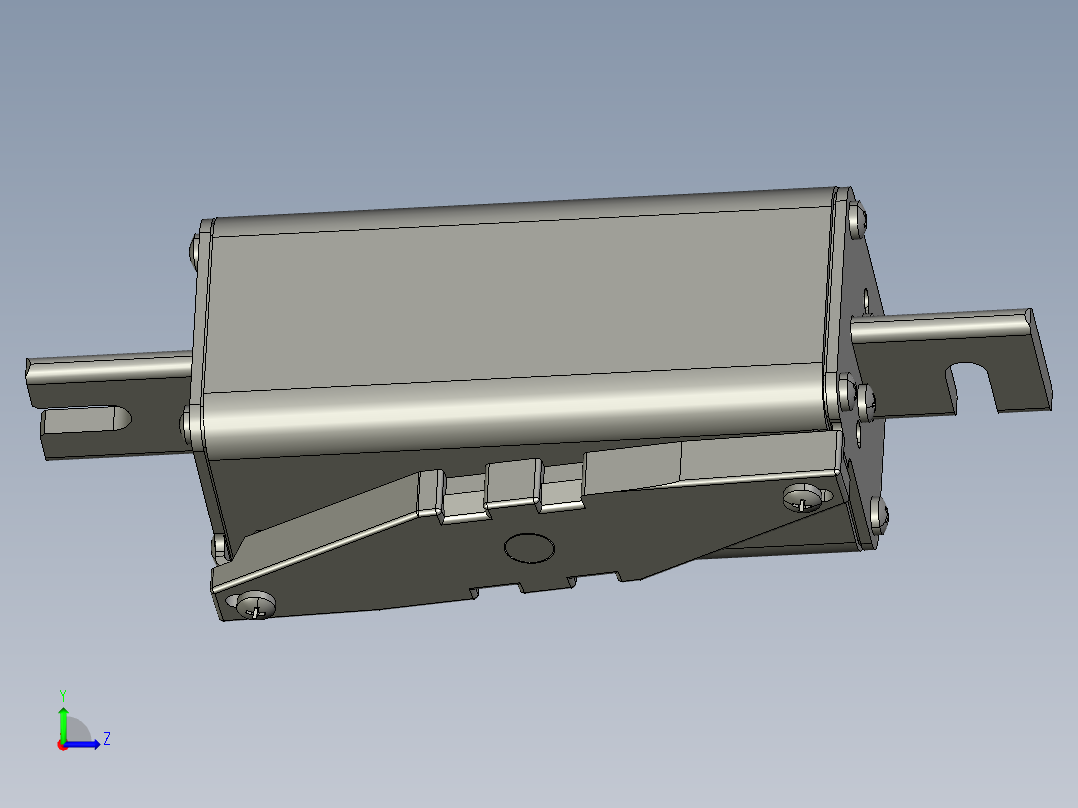 熔断器RSZ307-2-RAZ-450A1500V左视图