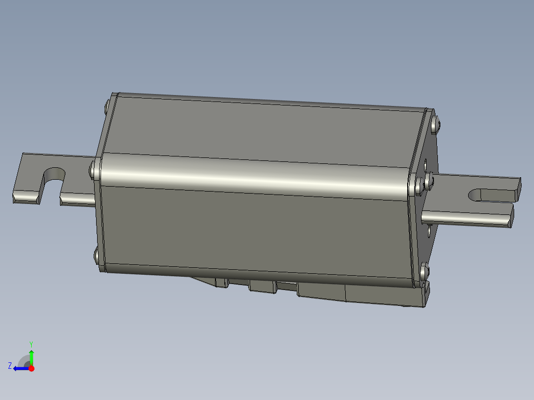熔断器RSZ307-2-RAZ-450A1500V右视图