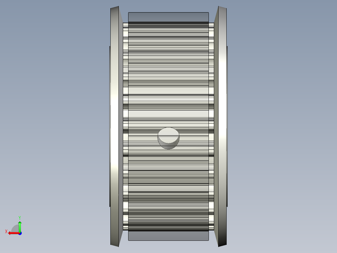 一种丁胞传热管滚压成型装置设计图纸后视图