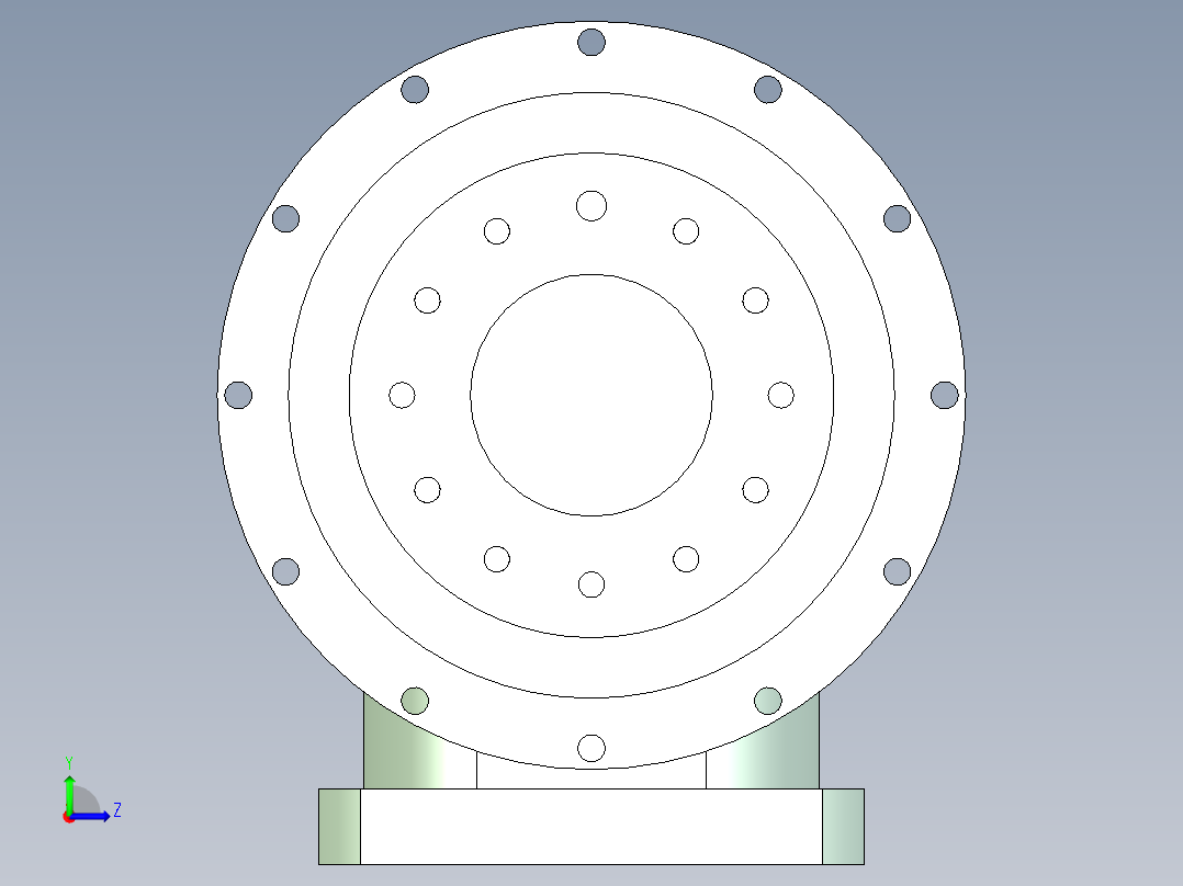 直齿ZPLH200-L3 35-114.3-200-M12.stp左视图