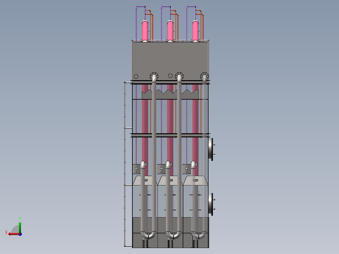 无阀滤池-30Tsw16可编辑后视图