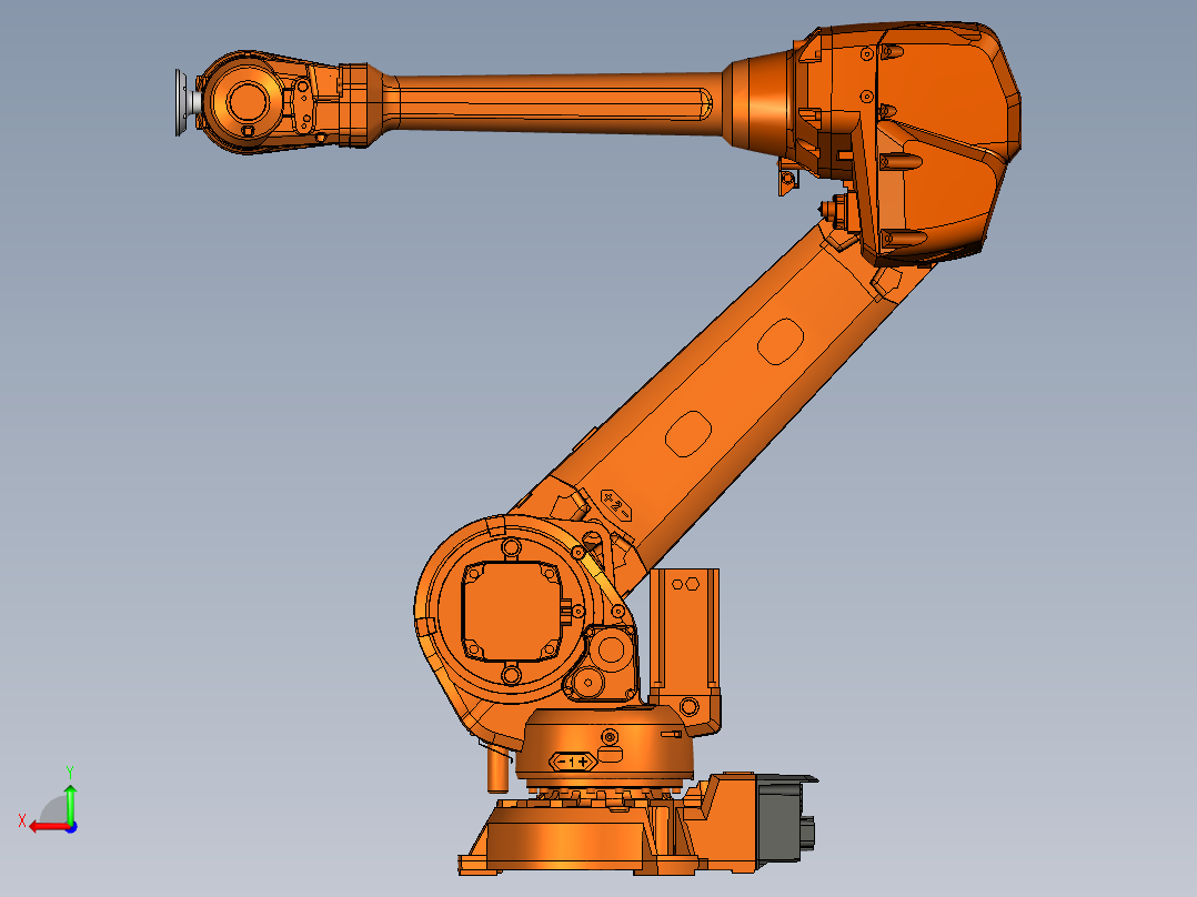 ABB IRB 4600后视图