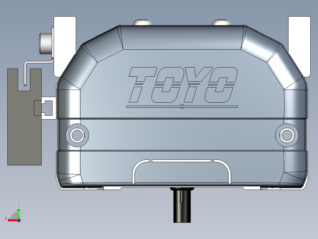 Toyo东佑达直线模组-ETH12-50-BC-100W后视图