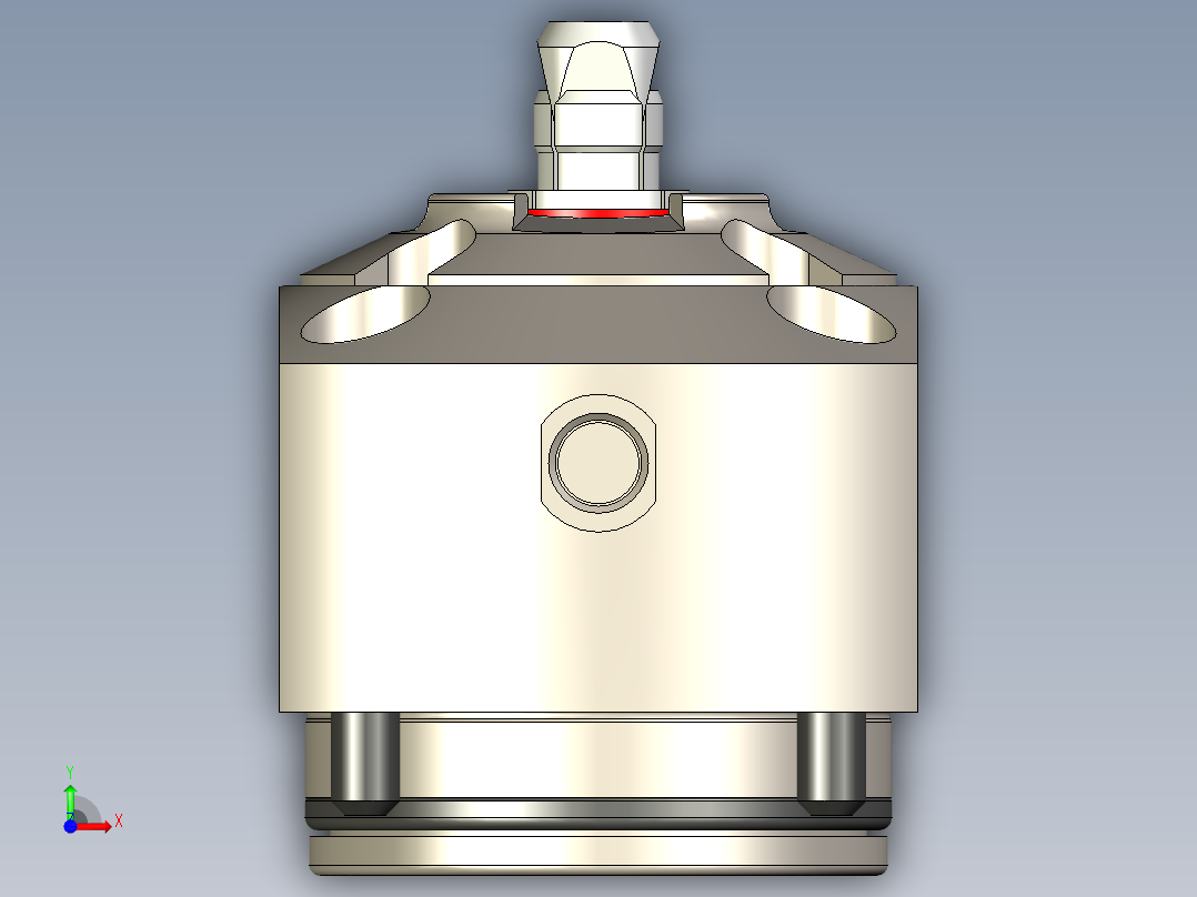 KOSMEKSFA1000-M1A-080多系列多零件图纸模型多系列多零件图纸模型前视图