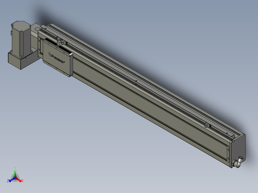 威洛博VBC12-S750-BLU-P40正等轴测图