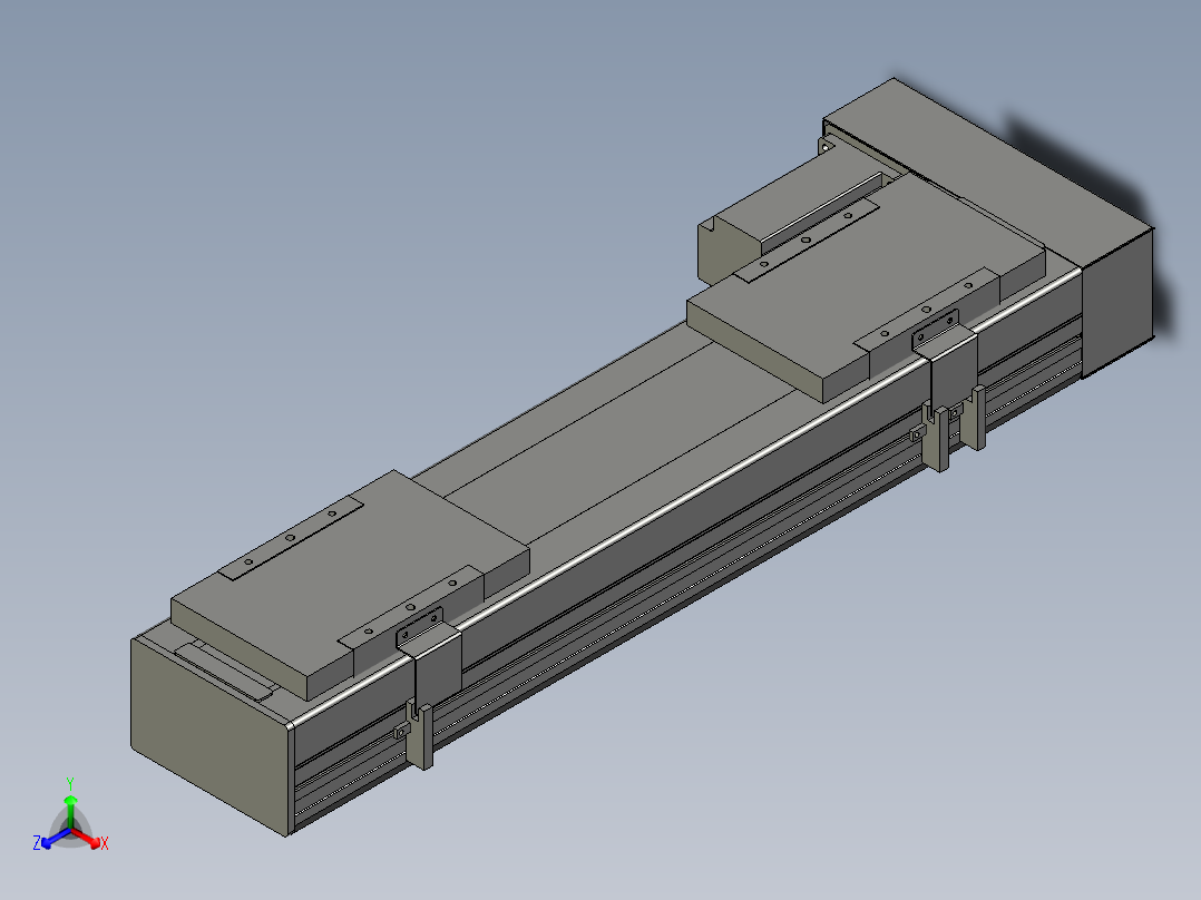 直线模组WG-LHC12-S350-L设计图纸