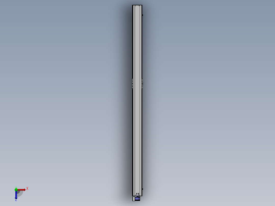 精密模组MT220-L150-3800-LU-M75-C4俯视图