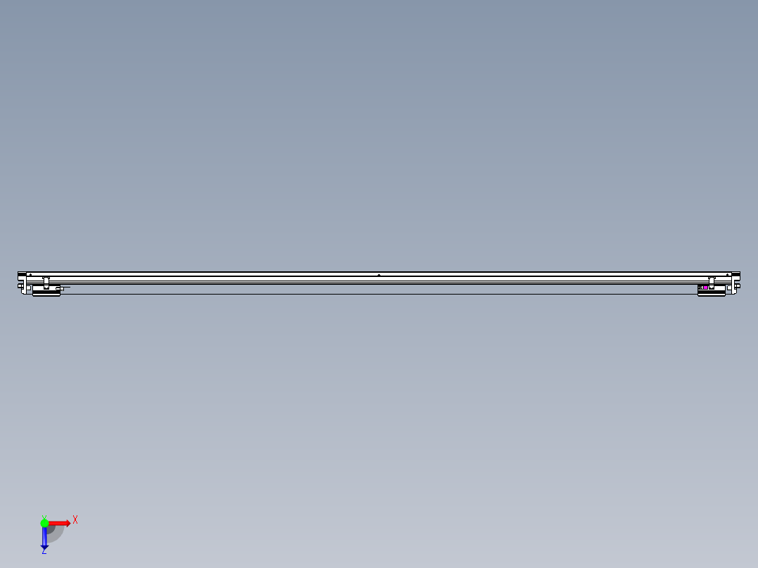 威洛博VL系列3d模型模组2VL22H1Y-S2550俯视图