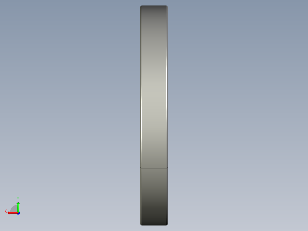 深沟球轴承16010后视图