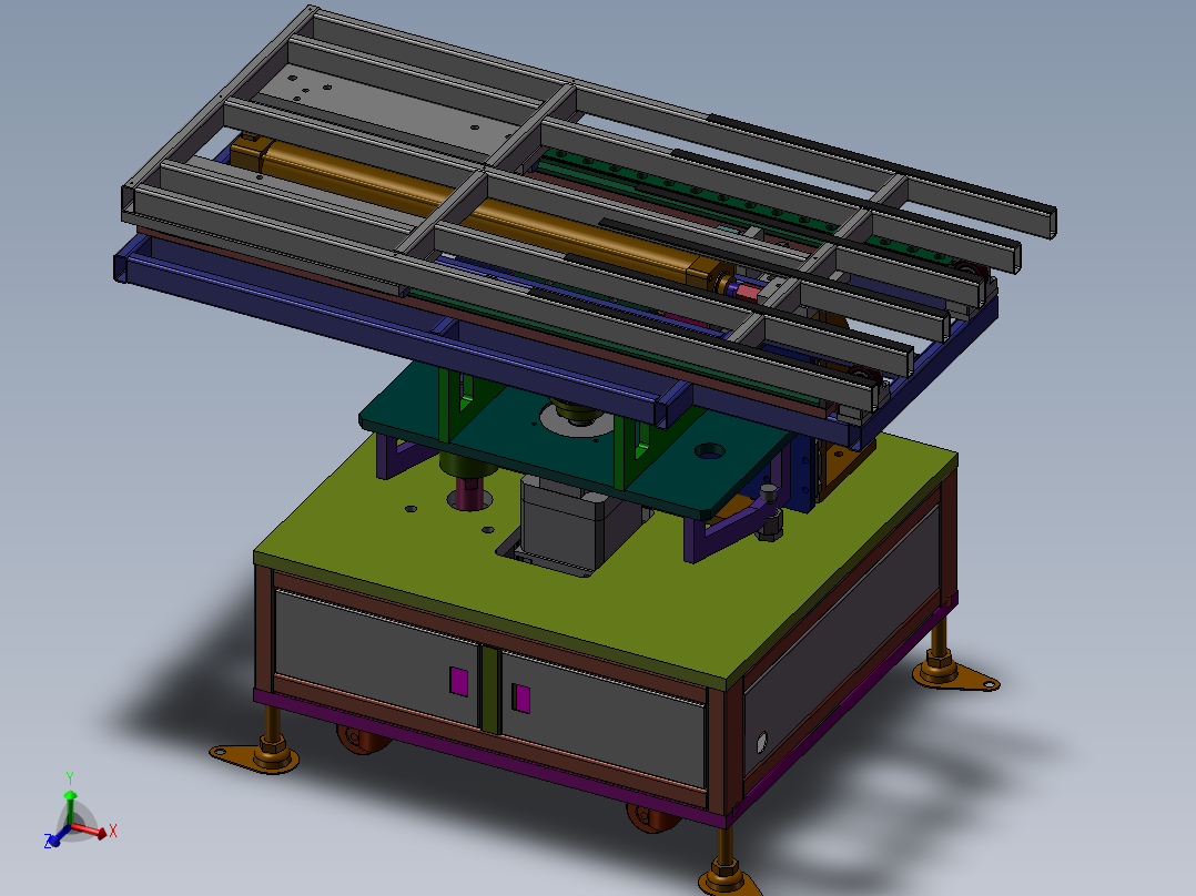 重型工件上料机