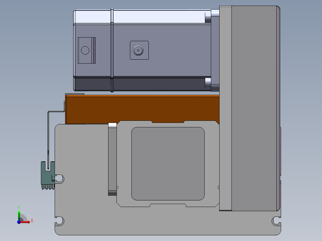 MCB同步带全封闭MCB22-RU-750W前视图