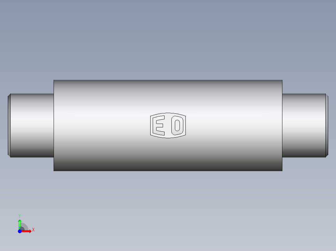 卡套式工业通用硬管接头EO_Weld_bulkhead_fitting_ESV08LX前视图