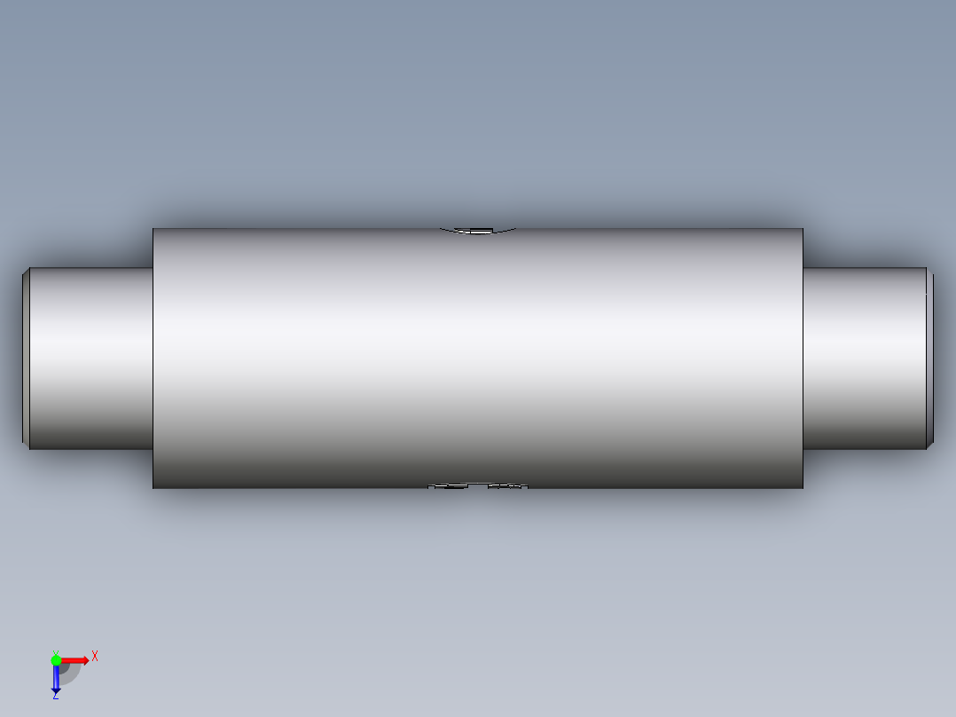 卡套式工业通用硬管接头EO_Weld_bulkhead_fitting_ESV08LX俯视图