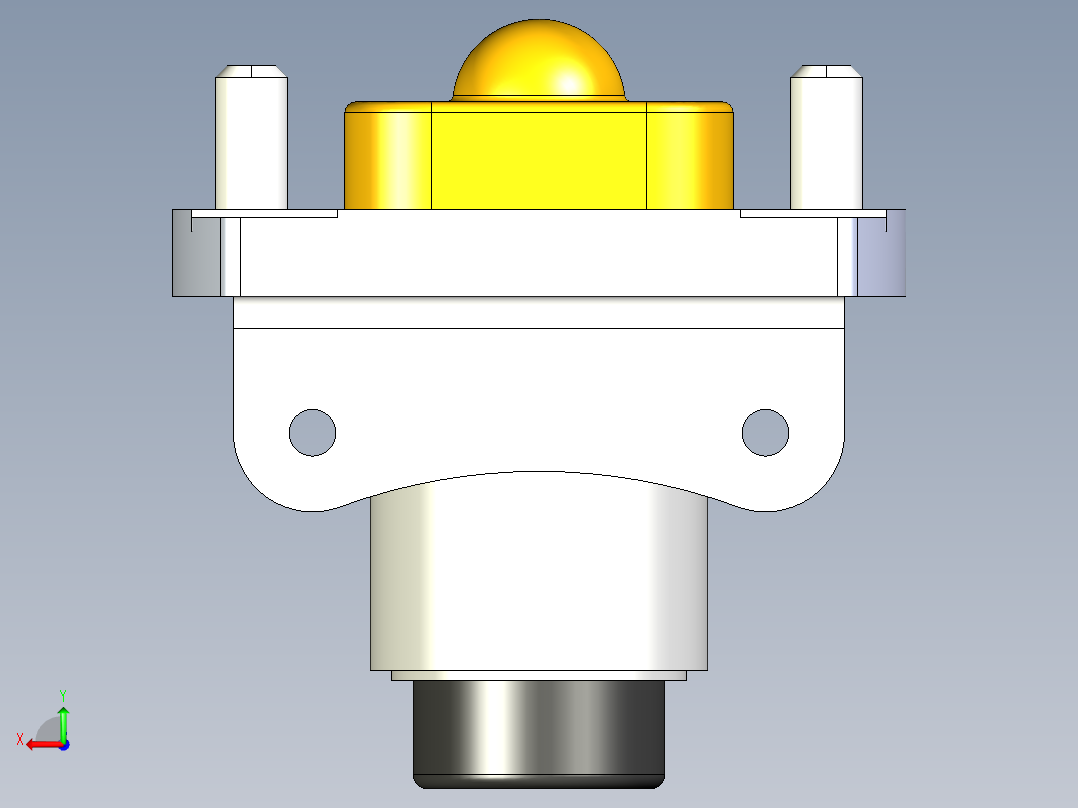 接触器KM-400后视图