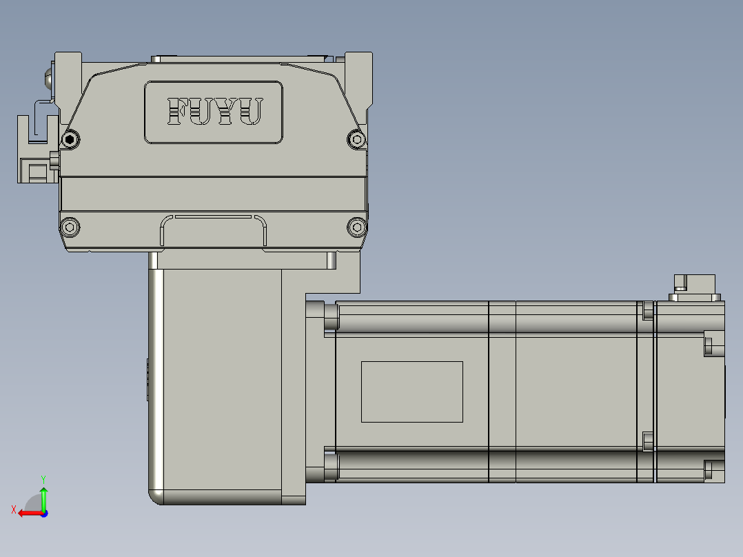 模组FTB10-RD-1400后视图