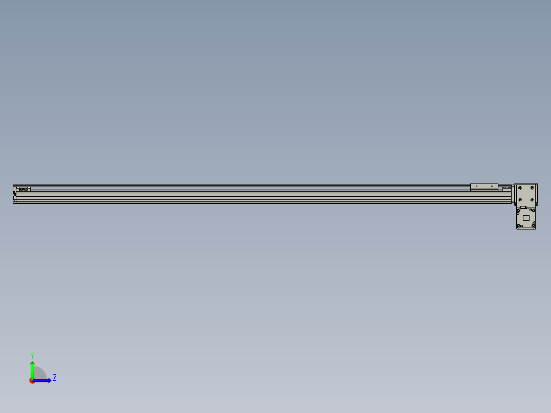 模组FTB10-RD-1400左视图