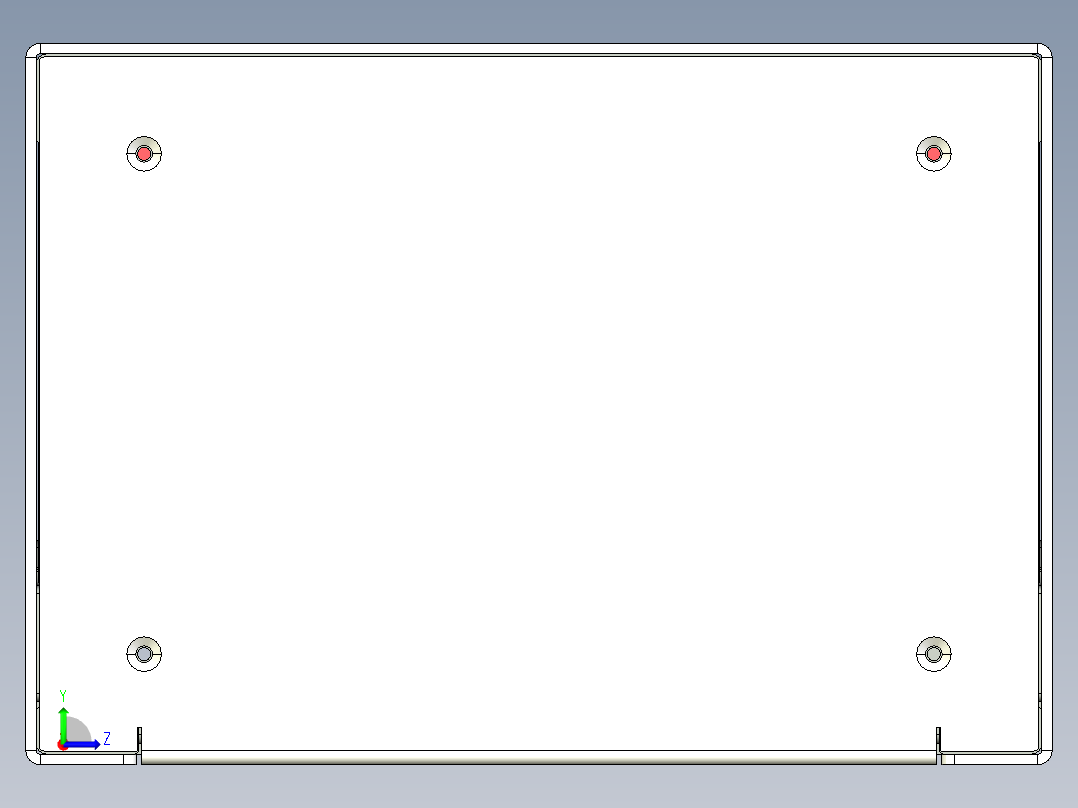 Z10P项目机箱左视图