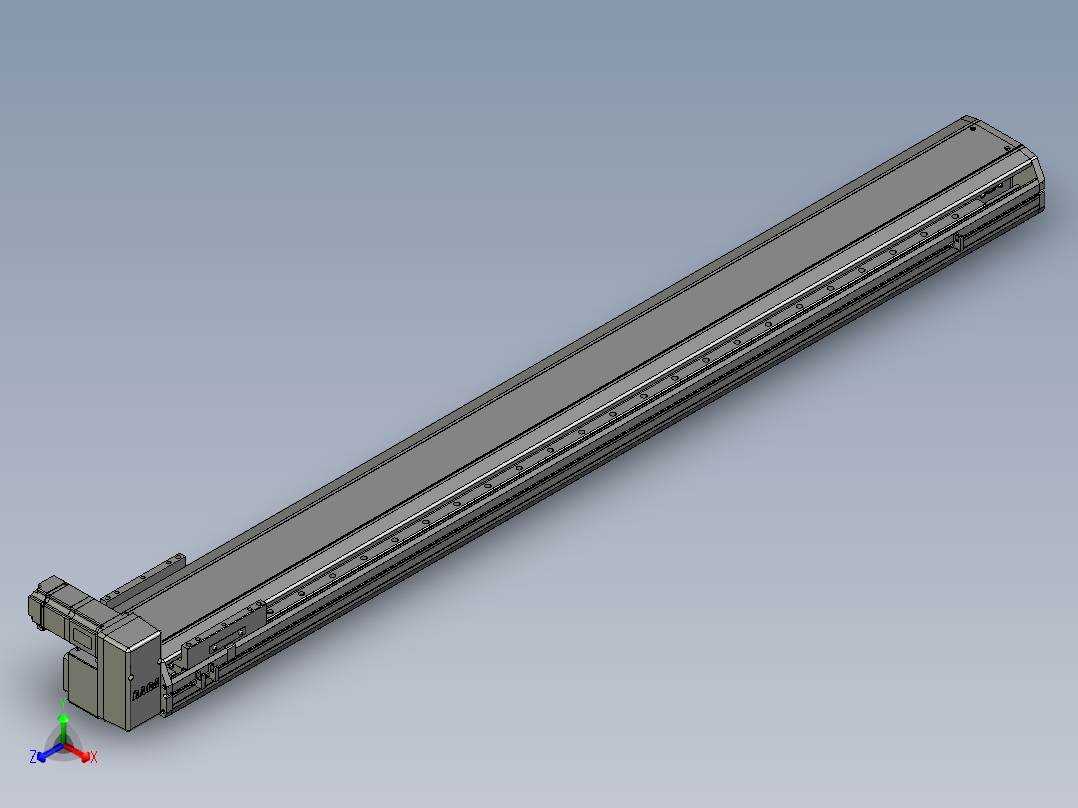模组FTB17-RU-1400正等轴测图