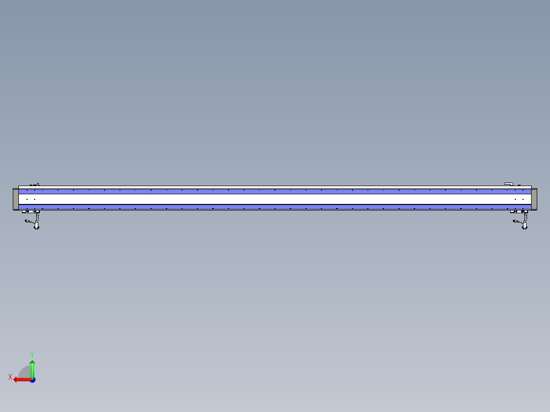 威洛博VL系列3d模型模组2VL14S1Y-S3000后视图