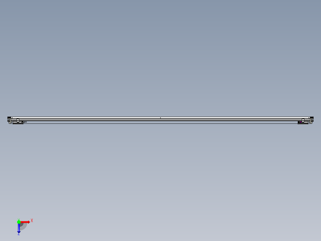 威洛博VL系列3d模型模组2VL14S1Y-S3000俯视图