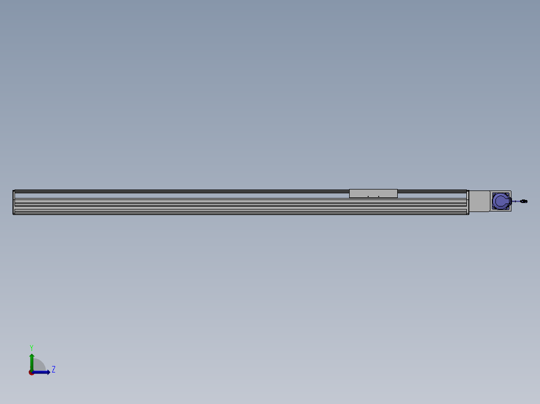 精密模组MT220-L150-1800-R-M75-C4左视图