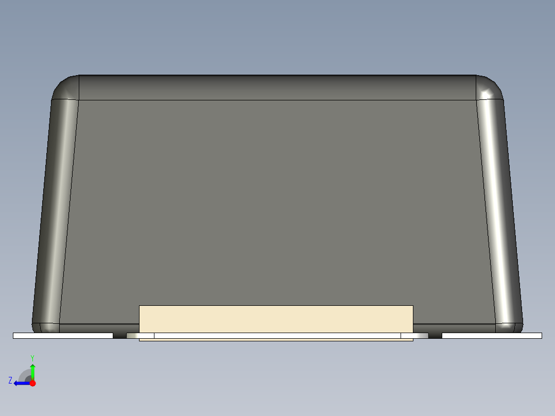 元器件3D封装sod12337右视图