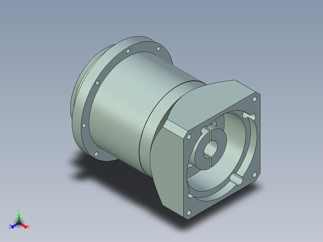 直齿PLH120-L2 22-110-145-M8.stp正等轴测图