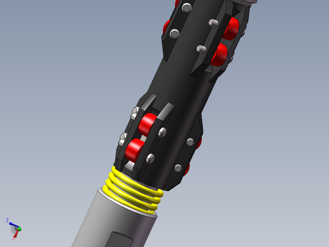 抽油杆扶正器三维