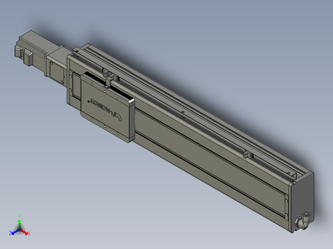 威洛博VC14-S450-BC-P40正等轴测图