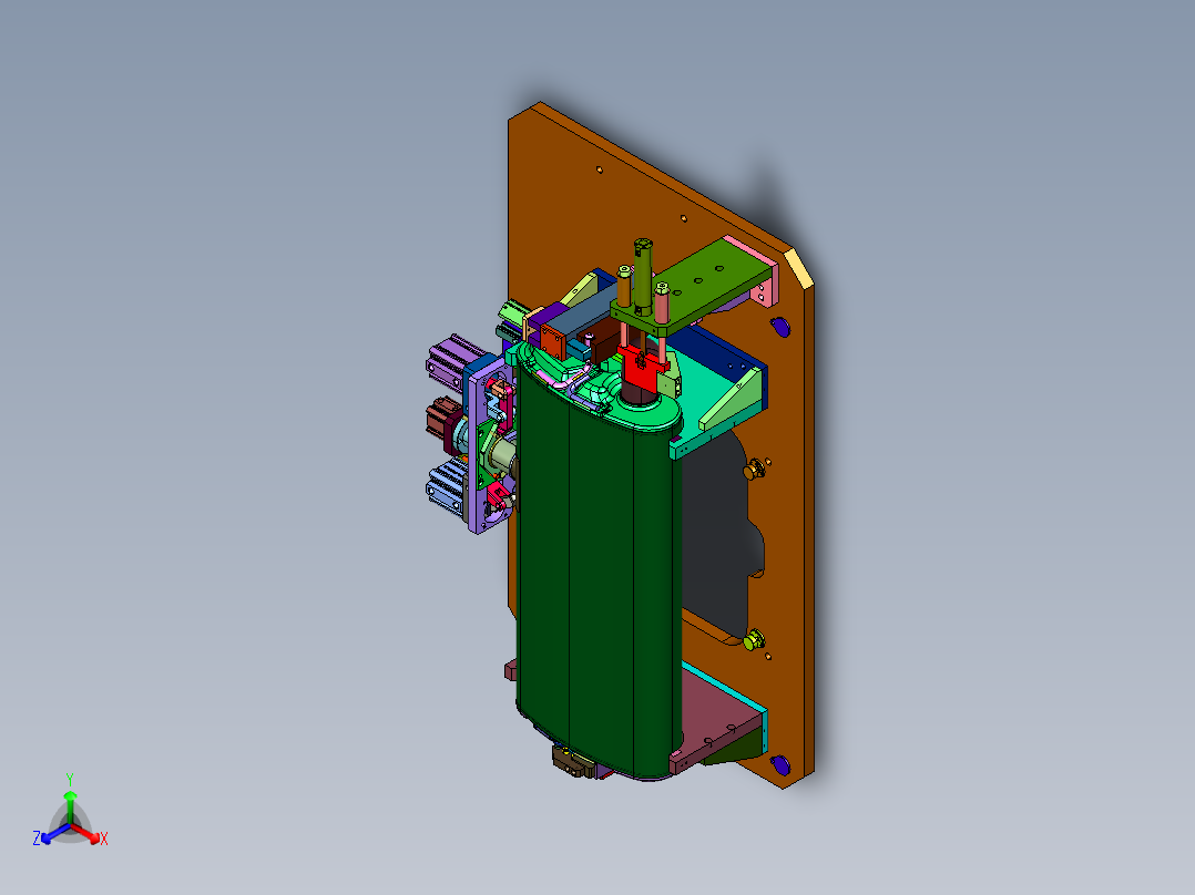 消音器的尺寸检测装置