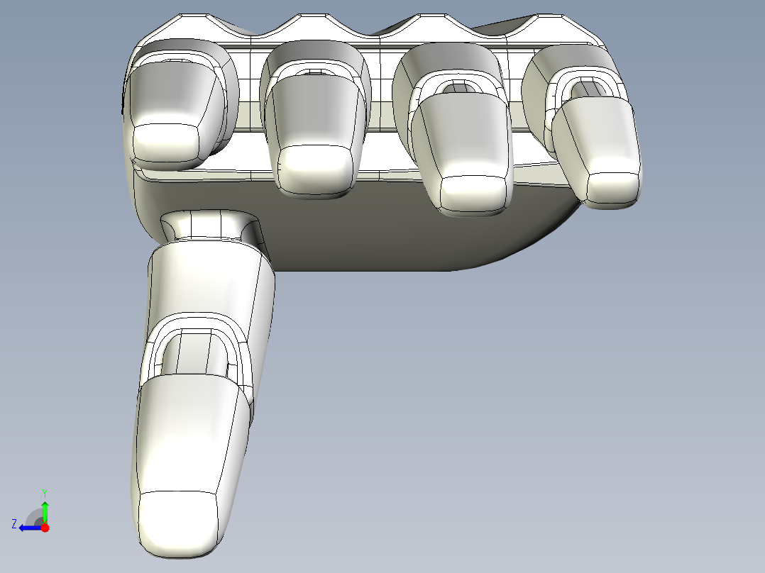 仿生机械手 (3)右视图