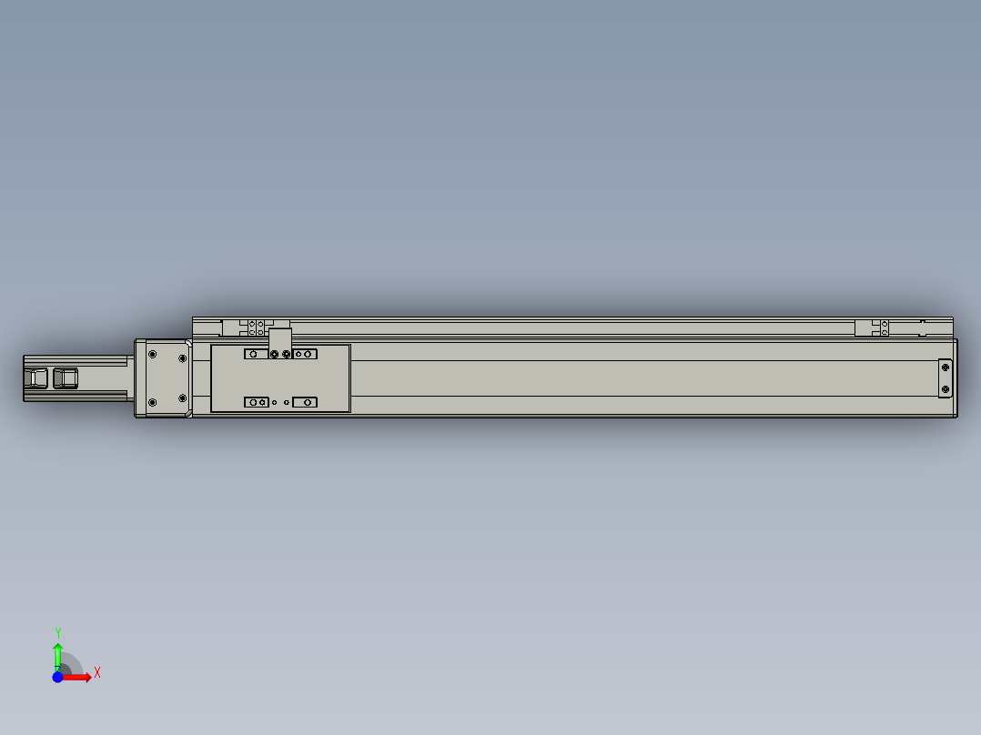 VF丝杆传动-一般环境VT6-L10-C-S480-BC-P10-C4前视图