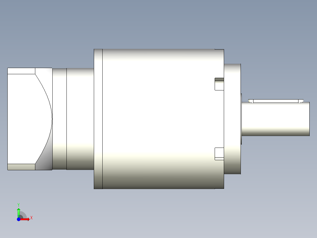 直齿PLE160-L3 22-110-145-M8.stp前视图
